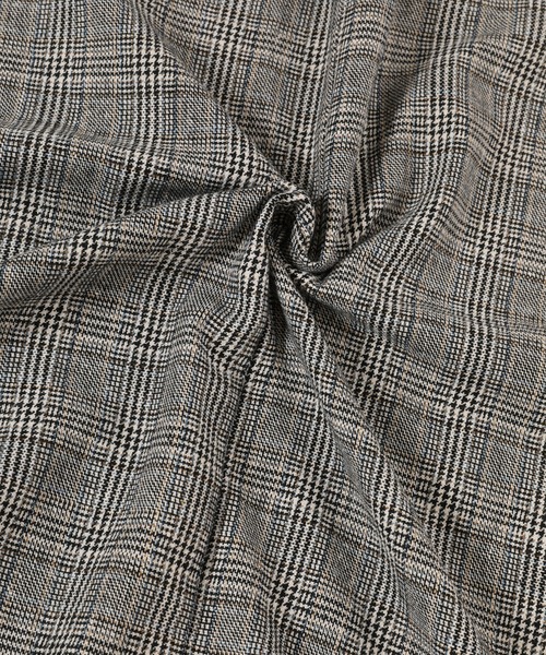 fifth（フィフス）の「チェックスカートコンビネゾン（つなぎ/オールインワン・レディース・ブラウン/グレー・SMALL/MEDIUM）」の5枚目の写真