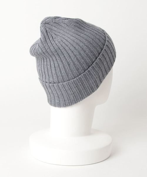 CAMP7（キャンプセブン）の「CAMP7 KNIT CAP（ニットキャップ/ビーニー・メンズ・ブラック/ベージュ/パープル/ブラウン/イエロー/グリーン/ヘザーグレー・FREE）」の8枚目の写真