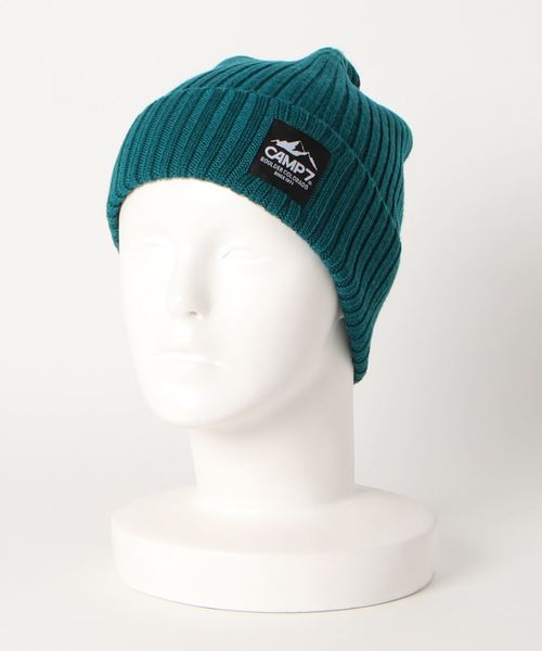 CAMP7（キャンプセブン）の「CAMP7 KNIT CAP（ニットキャップ/ビーニー・メンズ・ブラック/ベージュ/パープル/ブラウン/イエロー/グリーン/ヘザーグレー・FREE）」の10枚目の写真