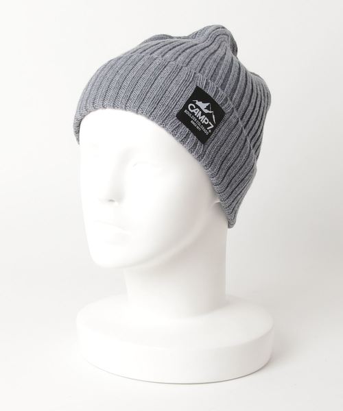 CAMP7（キャンプセブン）の「CAMP7 KNIT CAP（ニットキャップ/ビーニー・メンズ・ブラック/ベージュ/パープル/ブラウン/イエロー/グリーン/ヘザーグレー・FREE）」の12枚目の写真