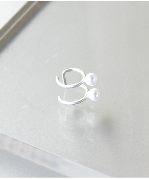 BROTHERHOOD（ブラザーフッド）の「【earyear】メタルWライン片耳イヤーカフ（イヤーカフ・レディース・シルバー/ゴールド/その他2/その他3/その他4/その他1/その他6/その他7/その他8/その他9/その他10/A/B/C/D/E/F/その他5/I/J/H/G・FREE）」の6枚目の写真