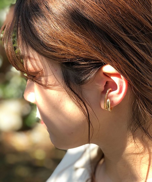 BROTHERHOOD（ブラザーフッド）の「【earyear】メタルWライン片耳イヤーカフ（イヤーカフ・レディース・シルバー/ゴールド/その他2/その他3/その他4/その他1/その他6/その他7/その他8/その他9/その他10/A/B/C/D/E/F/その他5/I/J/H/G・FREE）」の9枚目の写真
