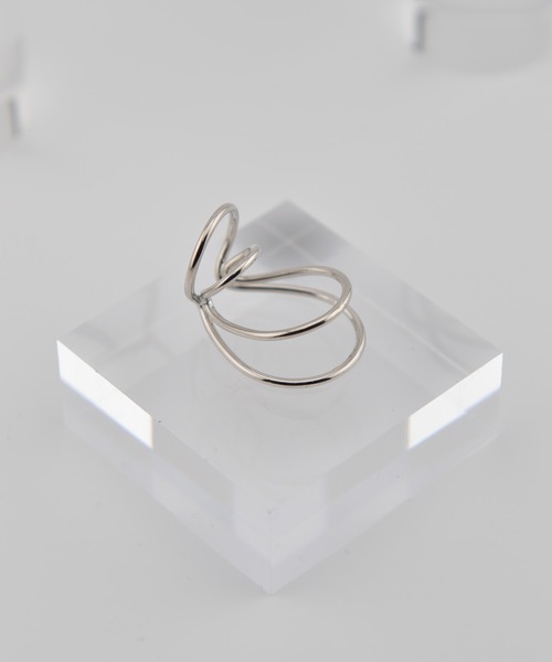 BROTHERHOOD（ブラザーフッド）の「【earyear】メタルWライン片耳イヤーカフ（イヤーカフ・レディース・シルバー/ゴールド/その他2/その他3/その他4/その他1/その他6/その他7/その他8/その他9/その他10/A/B/C/D/E/F/その他5/I/J/H/G・FREE）」の12枚目の写真