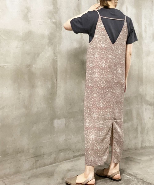 アダムエロペ ワンピース 花柄