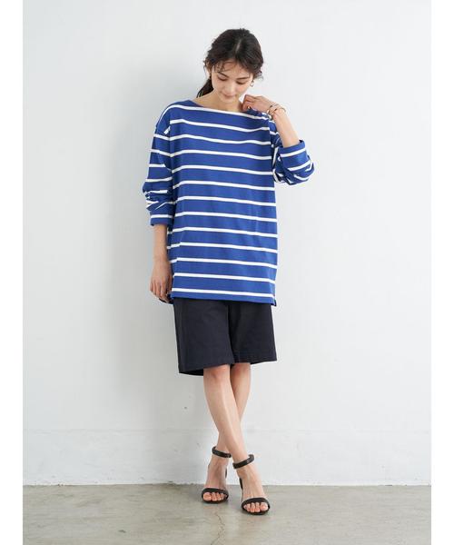 CRAFT STANDARD BOUTIQUE（クラフトスタンダードブティック）の「ツイルストレッチショートパンツ（その他パンツ・レディース・チャコールグレー/ベージュ/ネイビー・LL/S/M/L）」の19枚目の写真