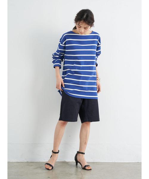 CRAFT STANDARD BOUTIQUE（クラフトスタンダードブティック）の「ツイルストレッチショートパンツ（その他パンツ・レディース・チャコールグレー/ベージュ/ネイビー・LL/S/M/L）」の20枚目の写真