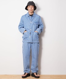 Snow Peak - snow peak インディゴ タキビ カバーオール カバーオール スノーピーク Snow Peak（スノーピーク）の「Indigo TAKIBI Coverall