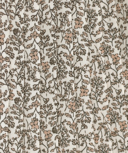 PairPair（ペアペア）の「花柄プリーツスカート（スカート・レディース・アイボリー/ブラック/ベージュ/ブルー・FREE）」の12枚目の写真