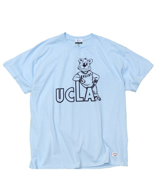 SUNNY SPORTS(サニースポーツ)の「SUNNY SPORTS/サニースポーツ UCLA 100TH 90S BEAR TEE(Tシャツ/カットソー)」|ライトブルー