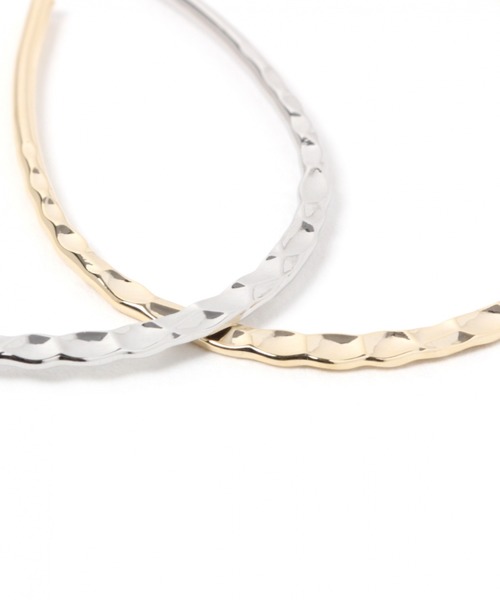 LAKOLE（ラコレ）の「タタキBIGピアス / LAKOLE（ピアス（両耳用）・レディース・その他1/その他2・FREE）」の4枚目の写真