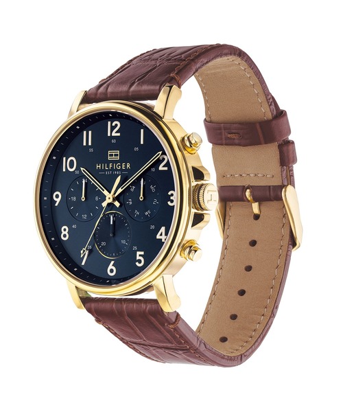 TOMMY HILFIGER(トミーヒルフィガー)の「【TOMMY HILFIGER】トミーヒルフィガー DENIEL 腕時計 マルチファンクション クォーツ(アナログ腕時計・メンズ・ネイビー・FREE)」の4枚目の写真