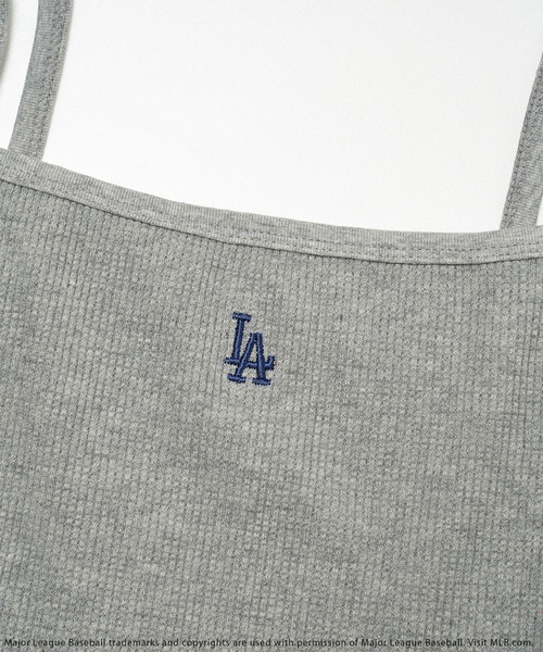 BACK TO THE FIELD（バック トゥー ザ フィールド）の「【MLB】ワンポイントロゴキャミソール（キャミソール・レディース・ブラック/グレー/オフホワイト/グリーン・FREE）」の8枚目の写真