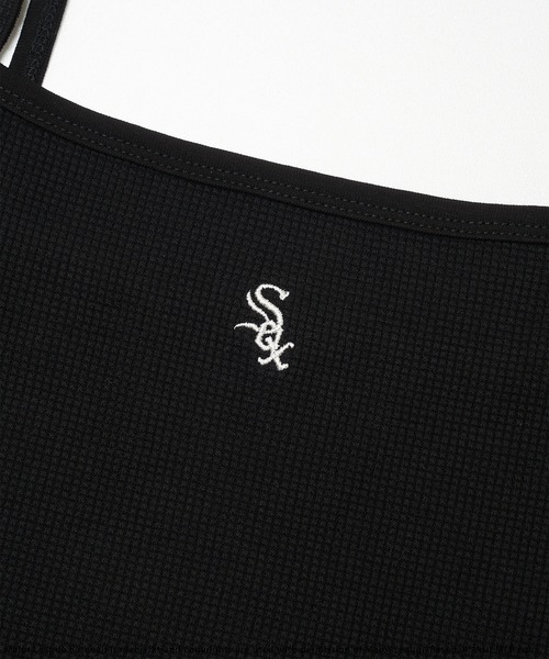 BACK TO THE FIELD（バック トゥー ザ フィールド）の「【MLB】ワンポイントロゴキャミソール（キャミソール・レディース・ブラック/グレー/オフホワイト/グリーン・FREE）」の9枚目の写真