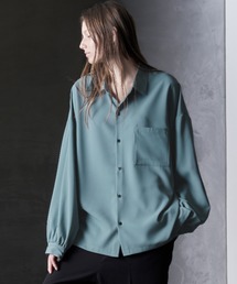 Loose/ルース | ドレープトロミ ボリュームスリーブシャツ(シャツ/ブラウス)