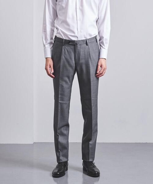 united arrows セットアップ シャークスキン グレー スーツ モヘア UNITED ARROWS（ユナイテッドアローズ）の「＜UNITED ARROWS