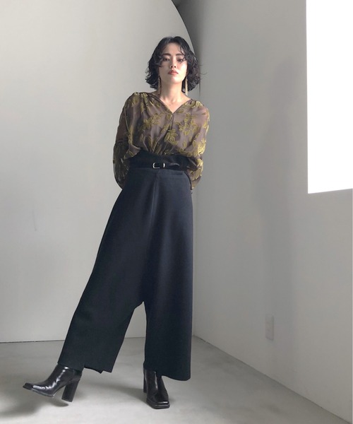 Ameri（アメリ）の「SHORT LEG KNIT PANTS（その他パンツ）」 - WEAR