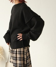 Chillfar | バックシームオーバーサイズニット(ニット/セーター)