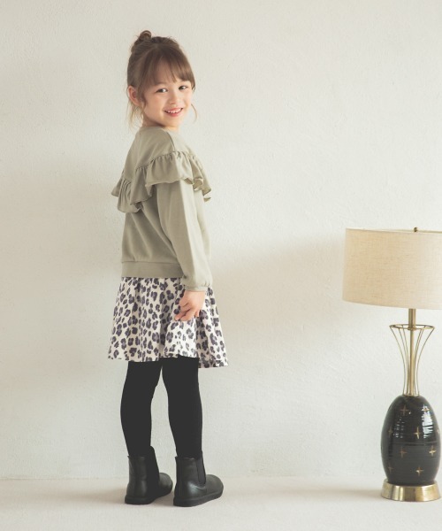 GLOBAL WORK(グローバルワーク)の「【キッズ】速乾DRYフリルスウェット/918294(Tシャツ/カットソー・キッズ・ブラック/オフホワイト/ライトグリーン/ライトパープル・100cm/130cm/110cm/120cm/140cm)」の12枚目の写真