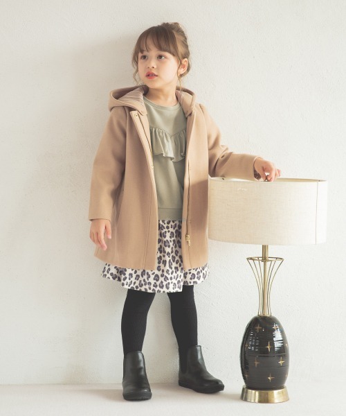 GLOBAL WORK(グローバルワーク)の「【キッズ】速乾DRYフリルスウェット/918294(Tシャツ/カットソー・キッズ・ブラック/オフホワイト/ライトグリーン/ライトパープル・100cm/130cm/110cm/120cm/140cm)」の13枚目の写真