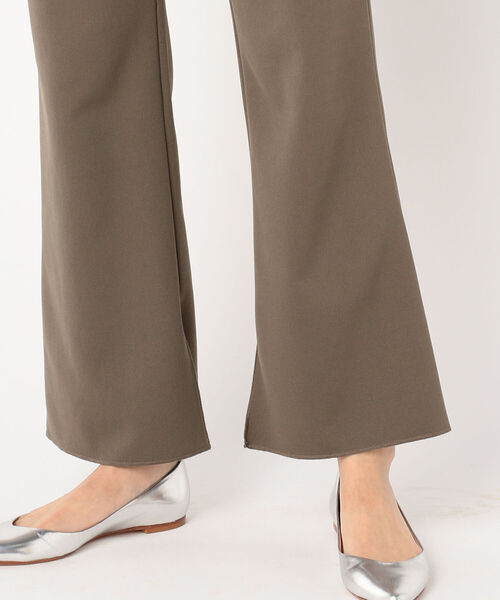 NOLLEY’S(ノーリーズ)の「ジャージスリットパンツ(その他パンツ・レディース・カーキ/ブラック・38/36)」の8枚目の写真