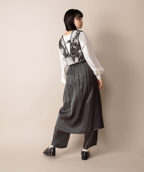 Mysa&Liina(ミーサリーナ)の「ラップスカート見えパンツ(その他パンツ・レディース・オレンジ/ブルー/ブラック/グレー系その他・M)」の19枚目の写真