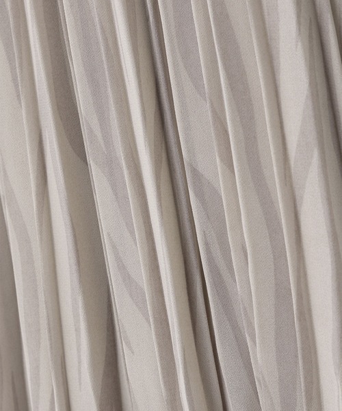 LEPSIM（レプシィム）の「プリントギャザースカート【WEB限定カラーあり】　923202（スカート・レディース・ブラック/ベージュ/グレー/ボルドー/レオパード・FREE）」の21枚目の写真