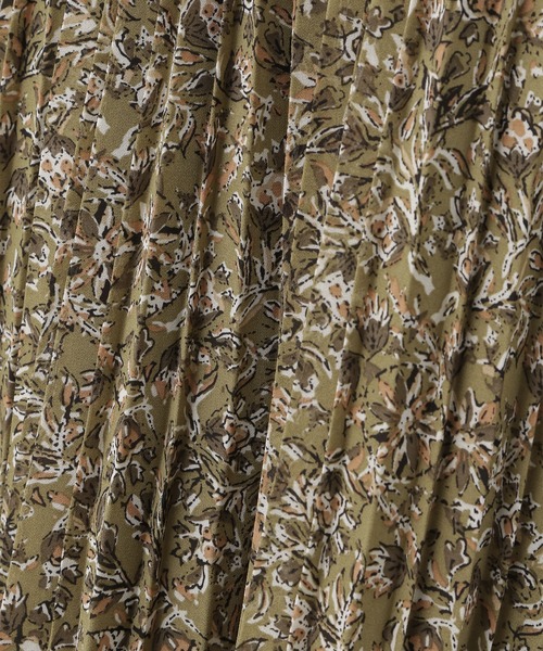 LEPSIM（レプシィム）の「プリントギャザースカート【WEB限定カラーあり】　923202（スカート・レディース・ブラック/ベージュ/グレー/ボルドー/レオパード・FREE）」の22枚目の写真