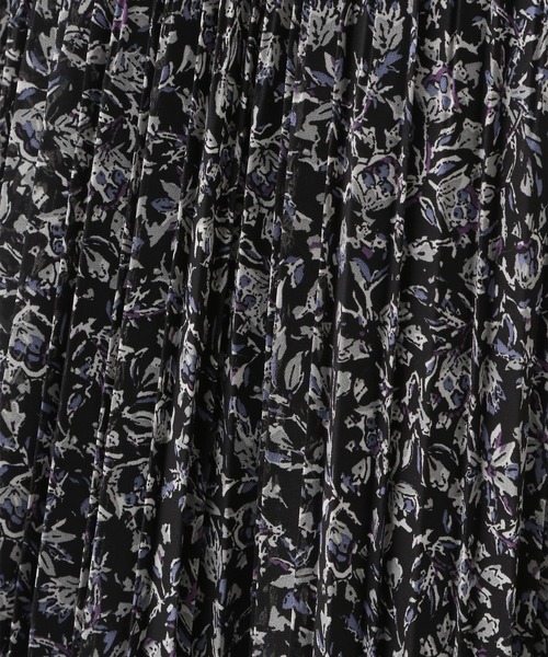 LEPSIM（レプシィム）の「プリントギャザースカート【WEB限定カラーあり】　923202（スカート・レディース・ブラック/ベージュ/グレー/ボルドー/レオパード・FREE）」の20枚目の写真