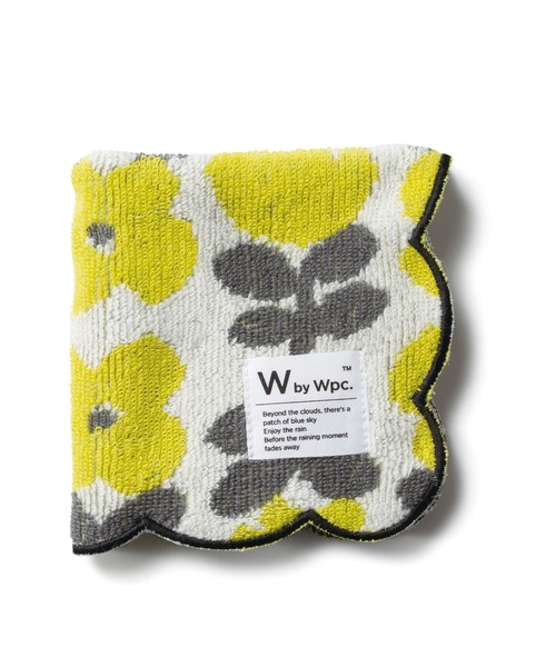 Wpc.(ダブリュピーシー)の「Wpc. Patterns ハンカチ スカラップ【2】(ハンカチ/ハンドタオル・レディース・サックスブルー/ホワイト系その他/イエロー系その他・FREE)」の8枚目の写真