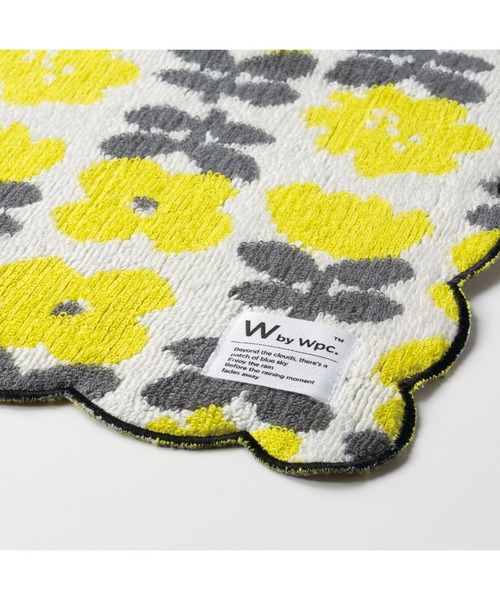 Wpc.(ダブリュピーシー)の「Wpc. Patterns ハンカチ スカラップ【2】(ハンカチ/ハンドタオル・レディース・サックスブルー/ホワイト系その他/イエロー系その他・FREE)」の9枚目の写真