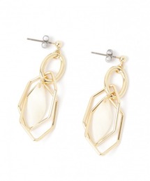 GLOBAL WORK | メタル樹脂ピアス/926832(ピアス（両耳用）)