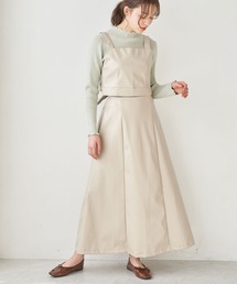 earth music&ecology | SET2点 レザービスチェ&フレアスカート ＊(スカート)