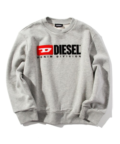 DIESEL KIDS(ディーゼルキッズ)の「DIESEL(ディーゼル)Kids & Junior プリント長袖スウェットカットソー(スウェット・キッズ・ブラック/ダークグリーン/ネイビー/グレー/ブルー/ターコイズブルー/オレンジ・4Y/6Y/8Y/10Y/12Y/14Y/16Y)」の2枚目の写真