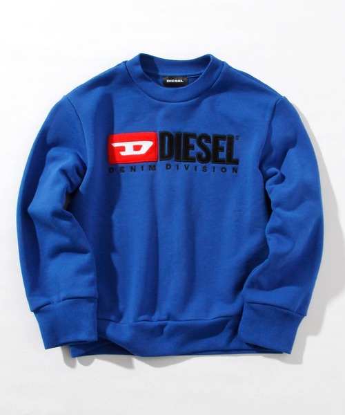 DIESEL KIDS(ディーゼルキッズ)の「DIESEL(ディーゼル)Kids & Junior プリント長袖スウェットカットソー(スウェット・キッズ・ブラック/ダークグリーン/ネイビー/グレー/ブルー/ターコイズブルー/オレンジ・4Y/6Y/8Y/10Y/12Y/14Y/16Y)」の6枚目の写真