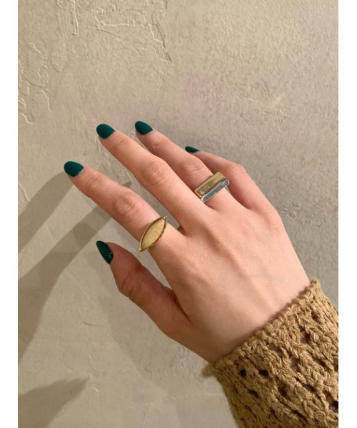 THROW by SLY（スローバイスライ）の「THROW STONE SILVER RING シルバーリング（リング・レディース・ゴールド/シルバー・FREE）」の21枚目の写真