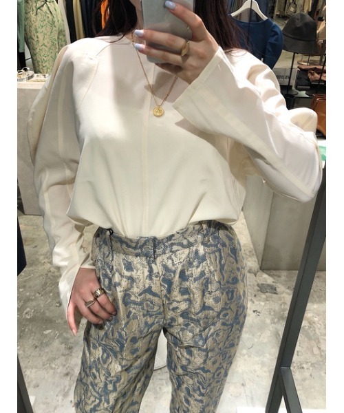 THROW by SLY（スローバイスライ）の「THROW STONE SILVER RING シルバーリング（リング・レディース・ゴールド/シルバー・FREE）」の17枚目の写真