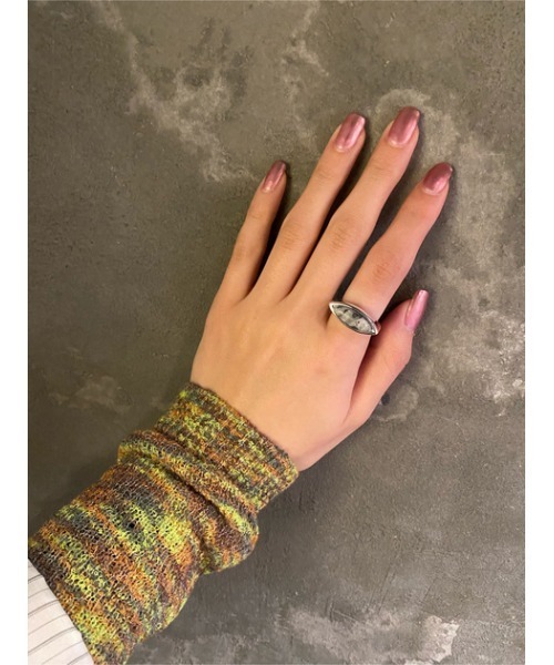 THROW by SLY（スローバイスライ）の「THROW STONE SILVER RING シルバーリング（リング・レディース・ゴールド/シルバー・FREE）」の15枚目の写真