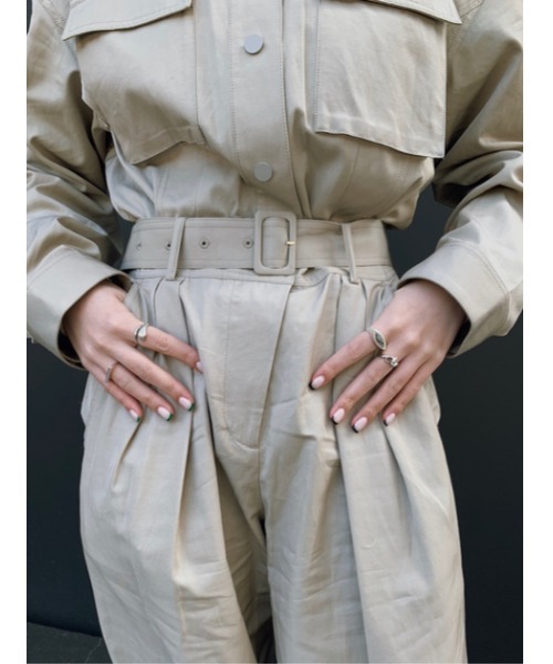 THROW by SLY（スローバイスライ）の「THROW STONE SILVER RING シルバーリング（リング・レディース・ゴールド/シルバー・FREE）」の8枚目の写真