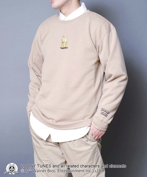 ルーニー チューンズ キャラクターポンチｔトレーナー ロンt ワンポイント刺繍 ユニセックス Tシャツ カットソー Lb S エルビーエス のファッション通販 Zozotown