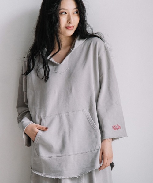 FRUIT OF THE LOOM(フルーツオブザルーム)の「メキシカン パーカー / 長袖 / スウェット / パーカー / プリント / ワンポイント / ロゴ / ユニセックス(パーカー・レディース・ブラウン/グレー/オレンジ/グリーン・M/L)」の2枚目の写真