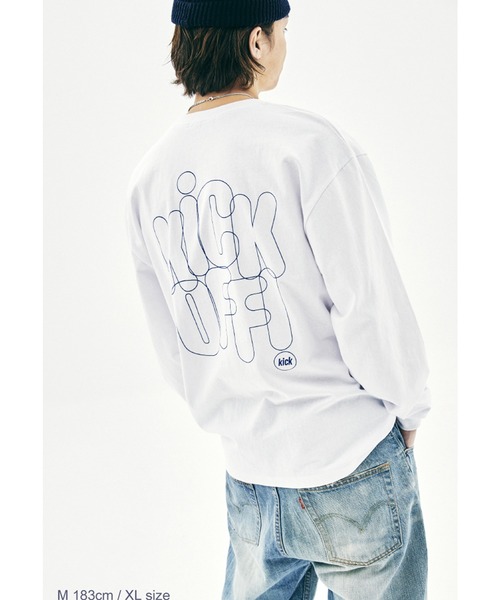 Tシャツ・カットソー NASTYKICK Numbering Jersey Longsleeve 4FT1891 NASTYKICK/NS+K/ナスティーキック』KICKOFF LS /キックオフ