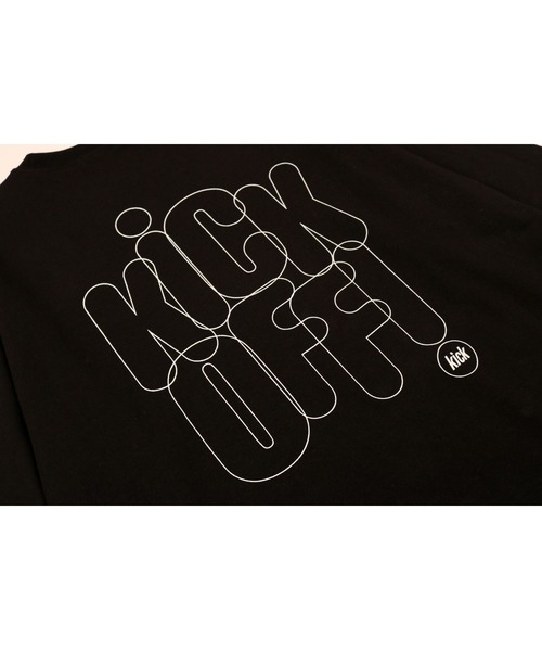 NASTY KICK(ナスティーキック)の「『NASTYKICK/NS+K/ナスティーキック』KICKOFF LS /キックオフ ロングスリーブ Tシャツ(Tシャツ/カットソー・メンズ・ホワイト/ブラック・M/L)」の12枚目の写真