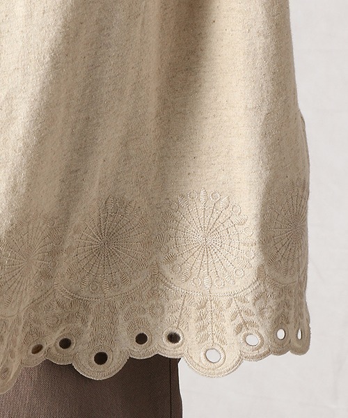 Comme Ca Mature(コムサマチュア)の「リネン カーデイガン(カーディガン/ボレロ・レディース・ネイビー/キナリ・MEDIUM/LARGE)」の17枚目の写真