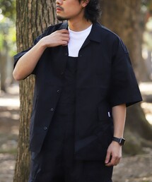 FREAK'S STORE | WEB限定 CAPTAIN STAG×FREAK'S STORE/キャプテンスタッグ 別注 ファイヤープルーフ サイドポケット ギアシャツ/難燃/リップストップ(シャツ/ブラウス)