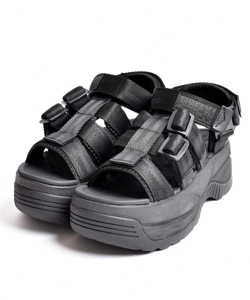 SHAKA(シャカ)の「NEO RALLY CHUNKY(サンダル・レディース・ブラック・4/6/8/5/7)」の6枚目の写真