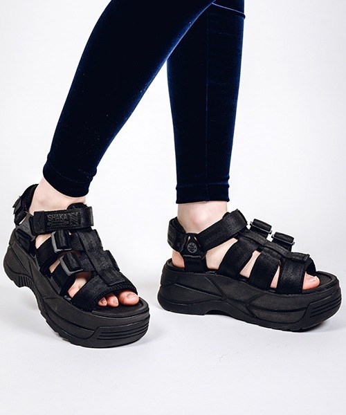 SHAKA(シャカ)の「NEO RALLY CHUNKY(サンダル・レディース・ブラック・4/6/8/5/7)」の5枚目の写真