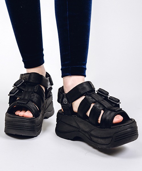 SHAKA(シャカ)の「NEO RALLY CHUNKY(サンダル・レディース・ブラック・4/6/8/5/7)」の7枚目の写真