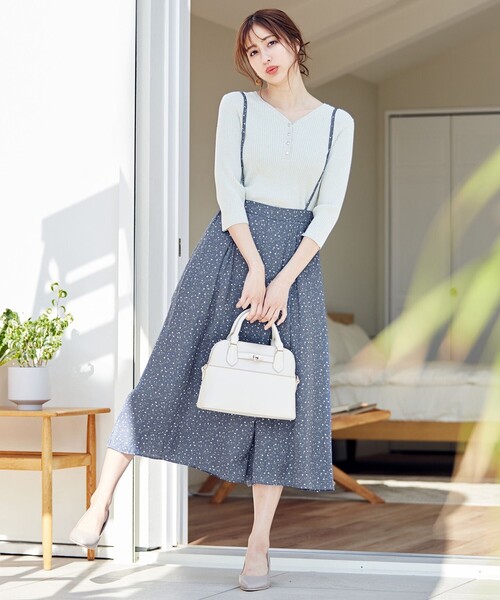 【専用】2点セット suzie kondi ハーレム パンツ ミニワンピース ANY SIS（エニィスィス）の「【2SET】プチフラワー パンツ