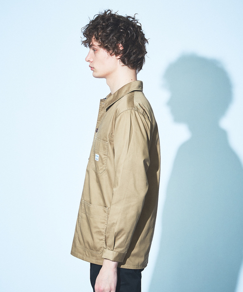 MONT KEMMEL(モンケメル)の「【MONT KEMMEL/モンケメル】ツイル カバーオール(ブルゾン・メンズ・ブルー/ベージュ/ネイビー/ブラック・L/M/S)」の7枚目の写真