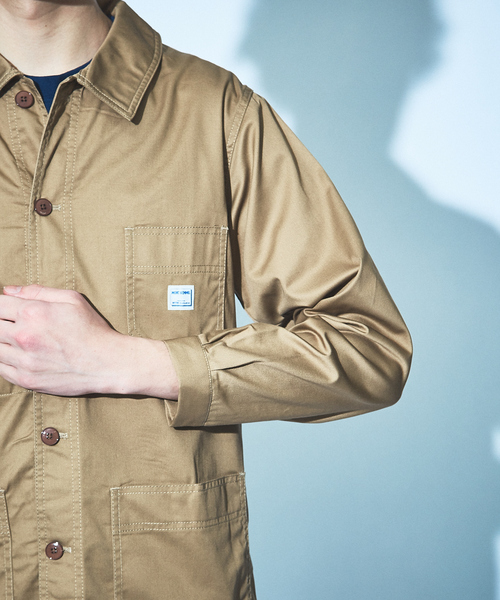 MONT KEMMEL(モンケメル)の「【MONT KEMMEL/モンケメル】ツイル カバーオール(ブルゾン・メンズ・ブルー/ベージュ/ネイビー/ブラック・L/M/S)」の20枚目の写真